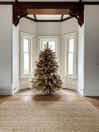 Pampas Grass Christmas Tree