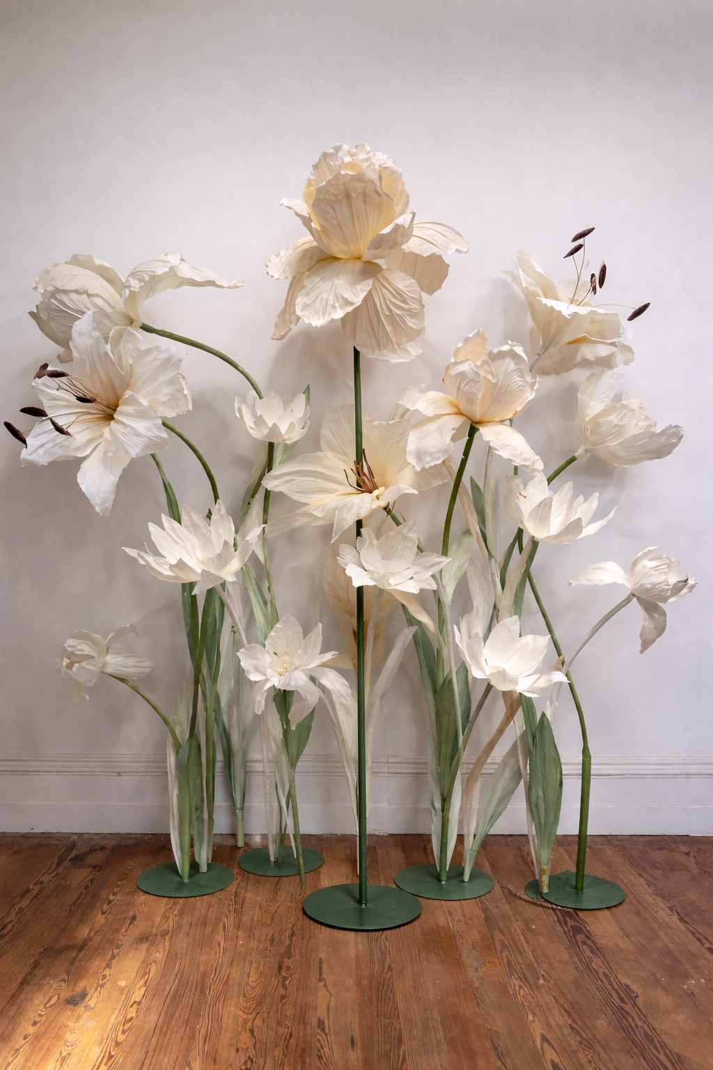 Flowers On Stand