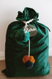 Velvet Christmas Sacks