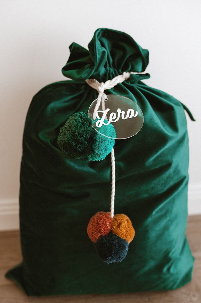 Velvet Christmas Sacks