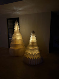 Illuminated Honeycomb Tree