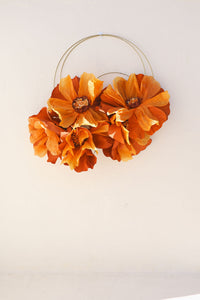 5 Flower Wreath