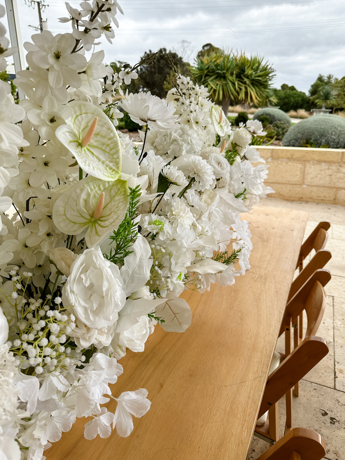 Flower Table Runner