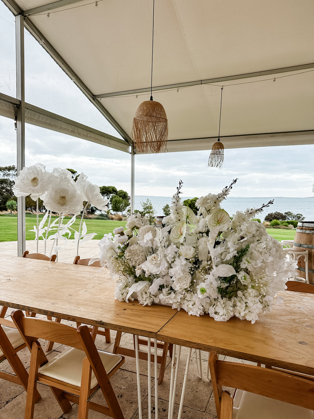 Flower Table Runner