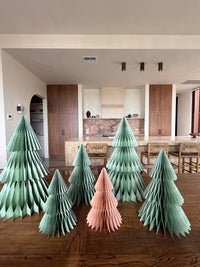 Honeycomb Table Top Christmas Tree