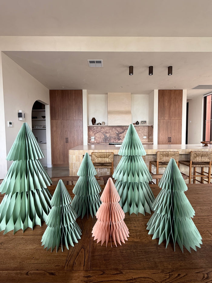 Honeycomb Table Top Christmas Tree