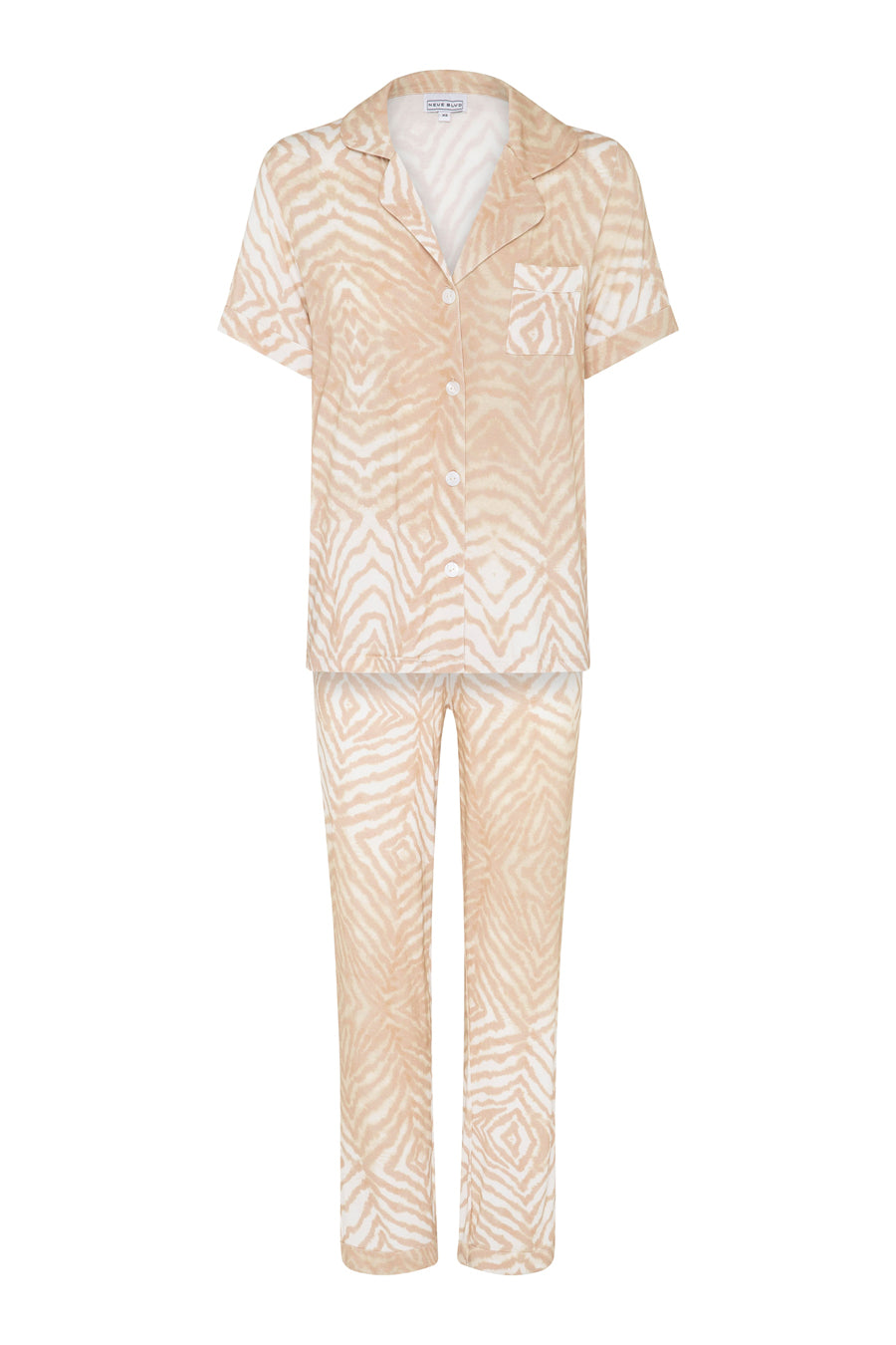 Zebra monogrammed pyjamas